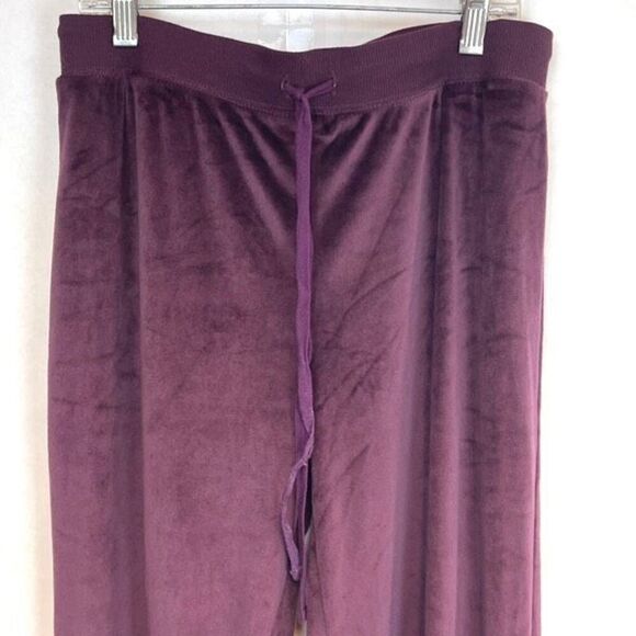 Honey Dew Lounge Set Women's Small Plum Purple Soft Velour Sweatsuit 2 Piece - Picture 10 of 16